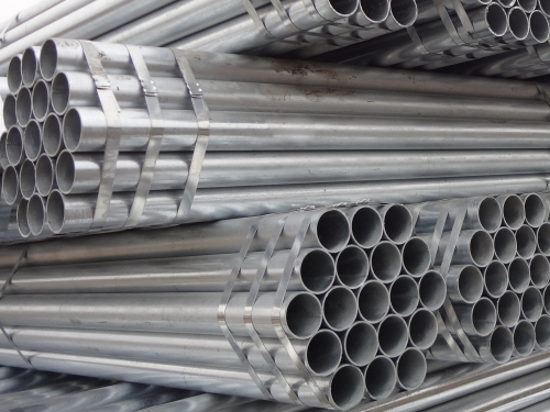 What material is the galvanized pipe?